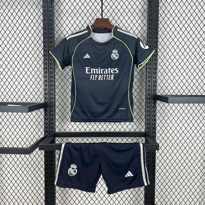2025/2026 Real Madrid Away Football Shirt with Shorts