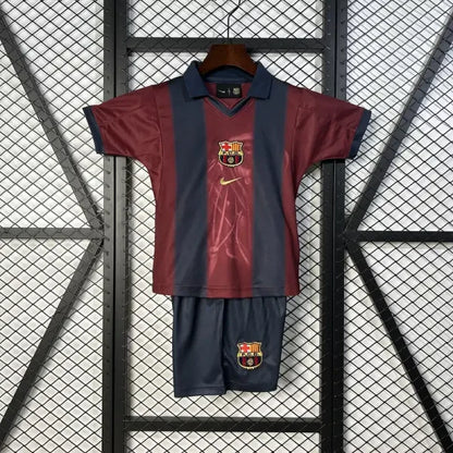 Barcelona x Travis Scott Retro 2000/01 Home Skeleton Jersey