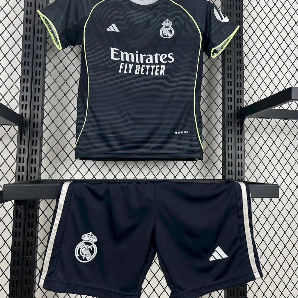 2025/2026 Real Madrid Away Football Shirt with Shorts