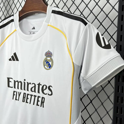 2025/2026 Real Madrid Home Football Shirt with Shorts