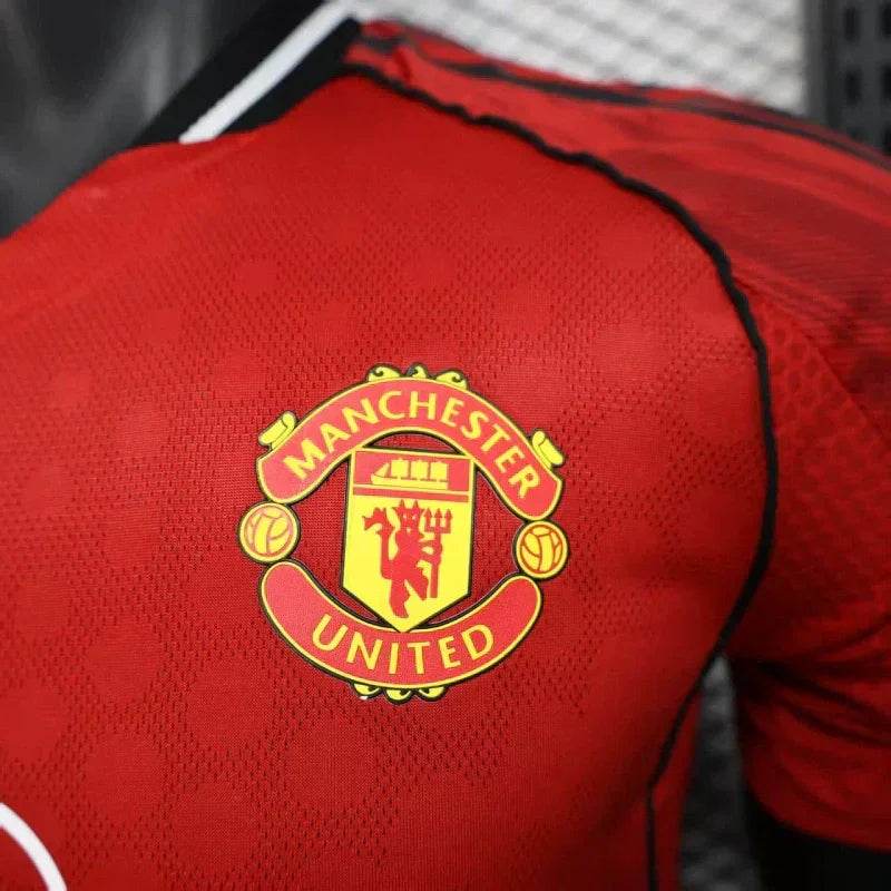 2025/2026 Player Version Manchester United Home Football Shirt - Jerso