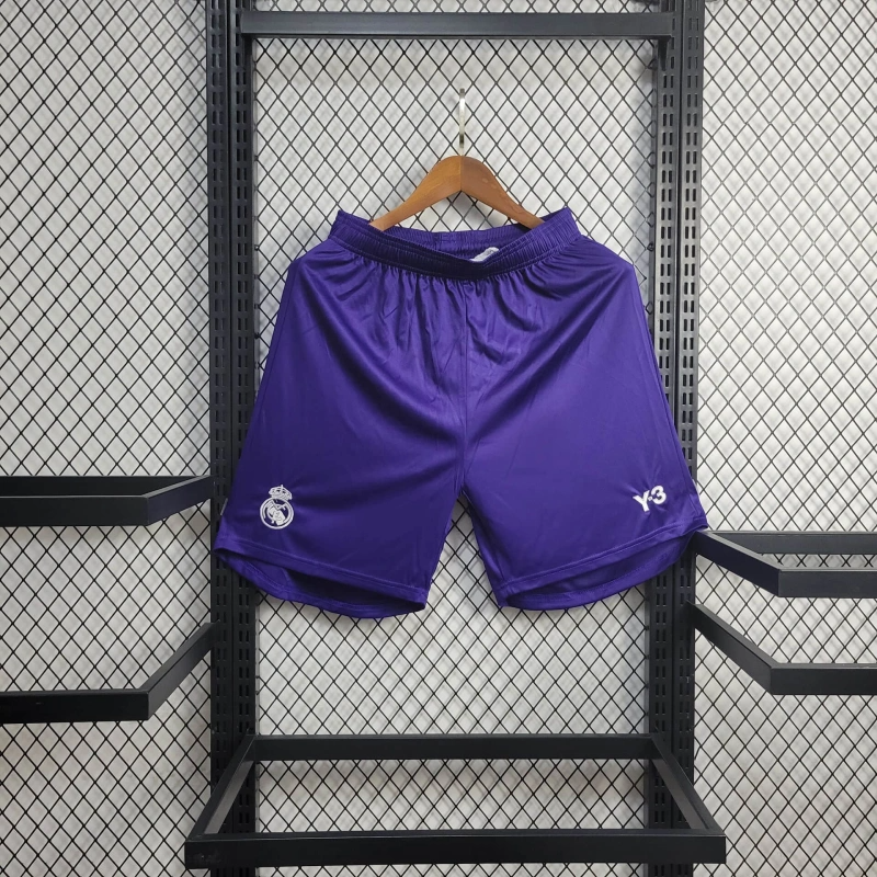 2024/2025 Real Madrid Y-3 Special Edition Purple Shorts 1:1 Thai Quality