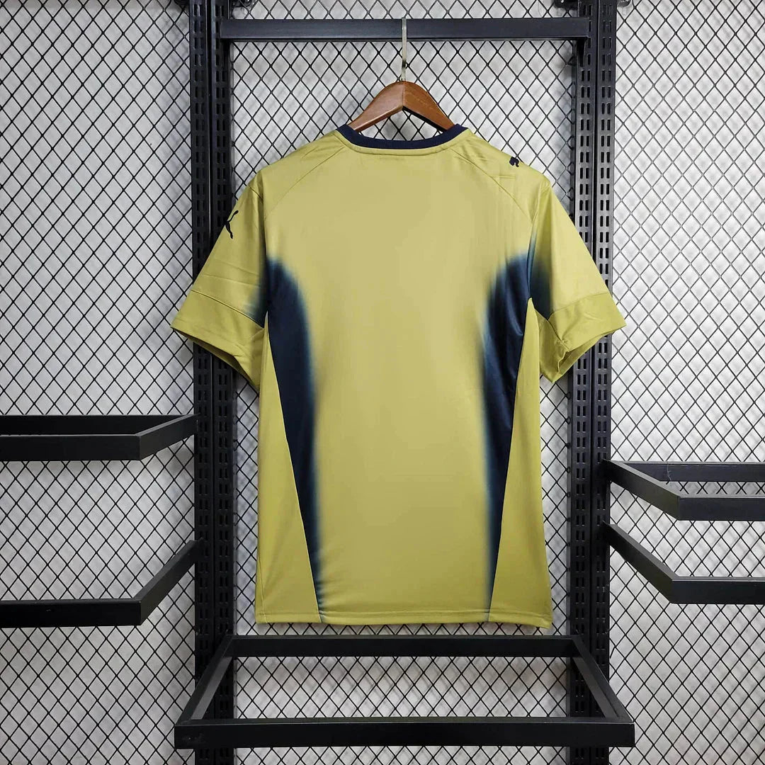 2006 Retro Italy Goalkeeper Gold Soccer Shirt