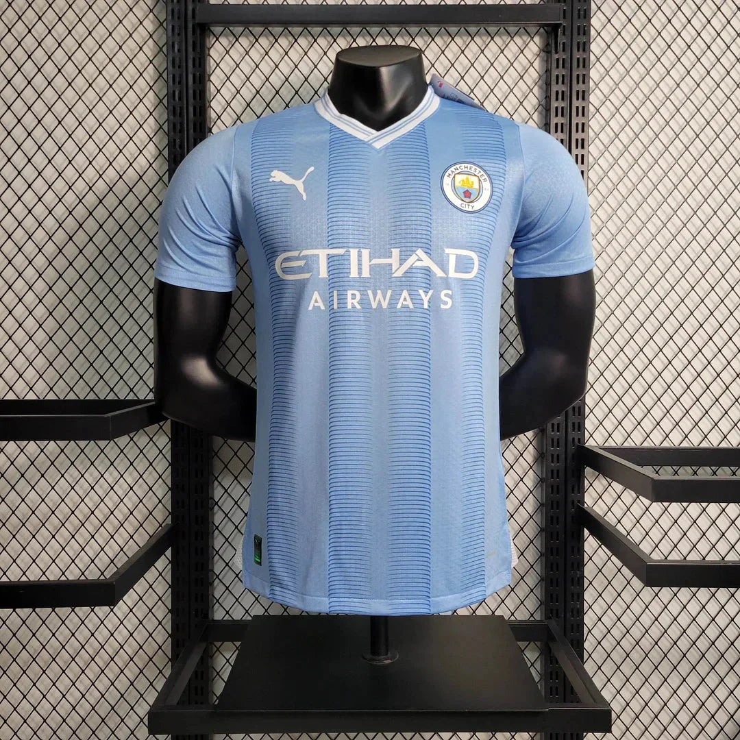 2023/2024 Manchester City Home Football Shirt 1:1 Thai Quality - Player Version