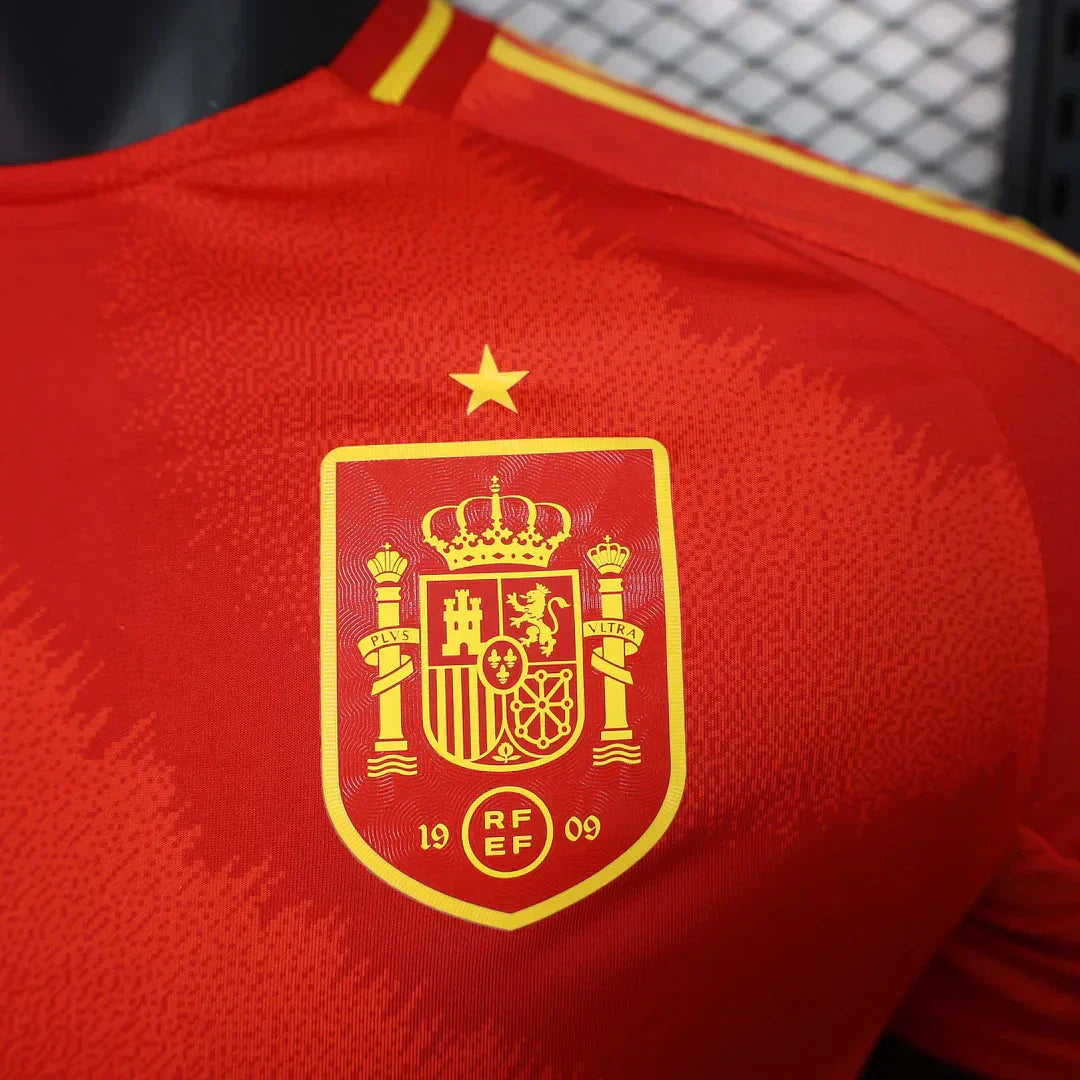 2024 Spain Home Football Shirt 1:1 Thai Quality - Player Version
