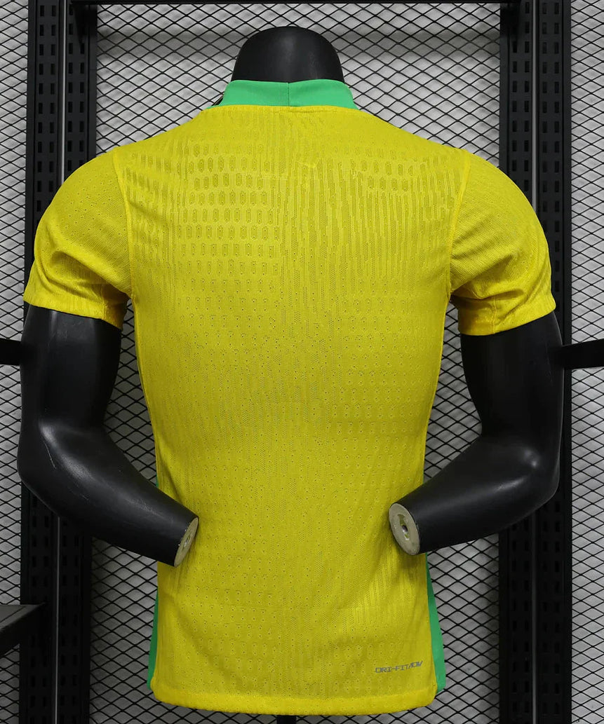 2025 Brazil Home Soccer Jersey - Player Version