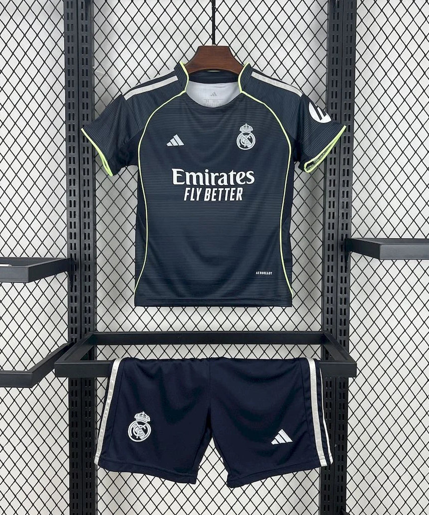 2025/2026 Real Madrid Away Football Shirt with Shorts
