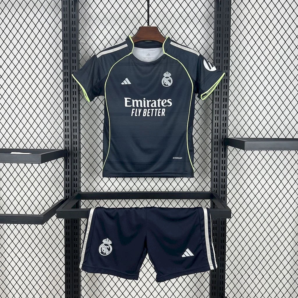 2025/2026 Real Madrid Away Football Shirt with Shorts