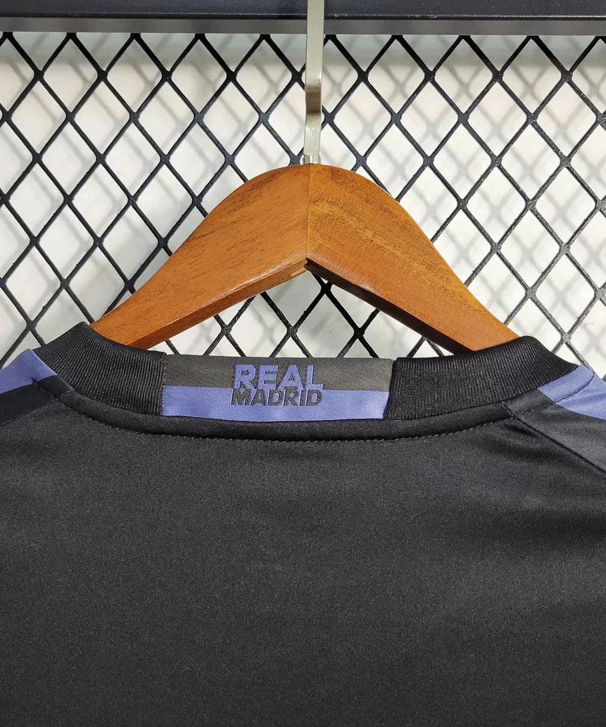 2016/2017 Retro Long Sleeve Real Madrid Third Away Football Shirt 1:1 Thai Quality