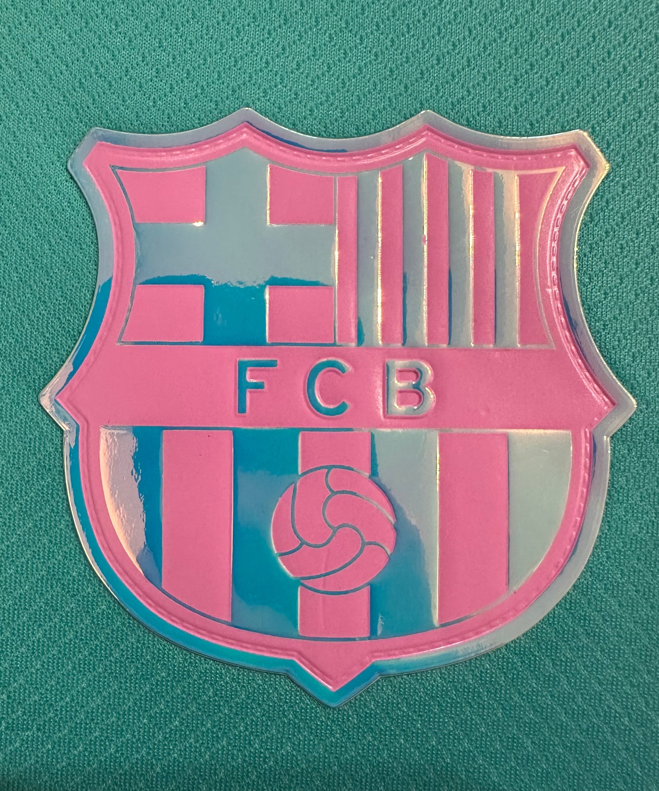 2025/2026 Barcelona Special Edition Pink Blue Gradient Football Shirt