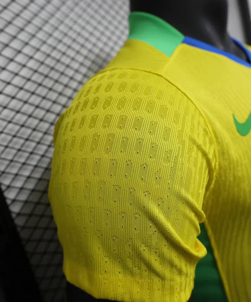 2025 Brazil Home Soccer Jersey - Player Version