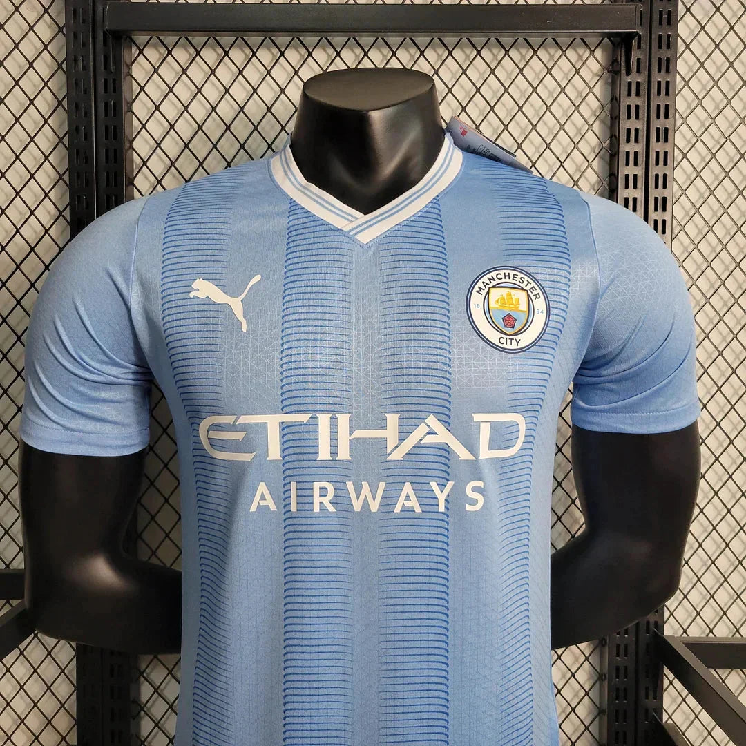 2023/2024 Manchester City Home Football Shirt 1:1 Thai Quality - Player Version