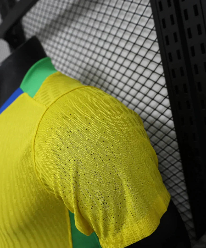 2025 Brazil Home Soccer Jersey - Player Version