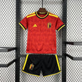 2026 Belgium Home World Cup Football Shirt Kids Size