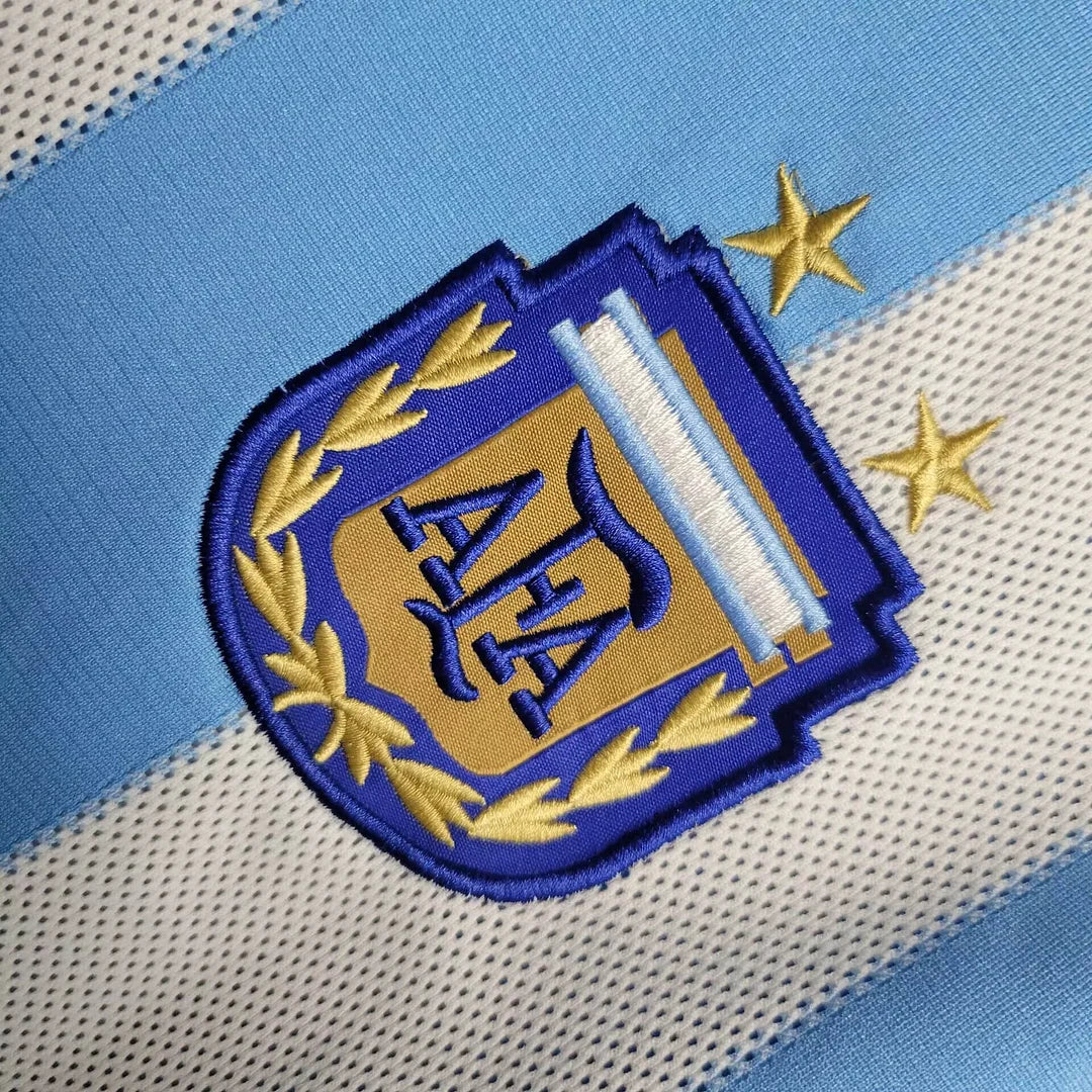 2010 Retro Argentina Home Football Shirt 1:1 Thai Quality