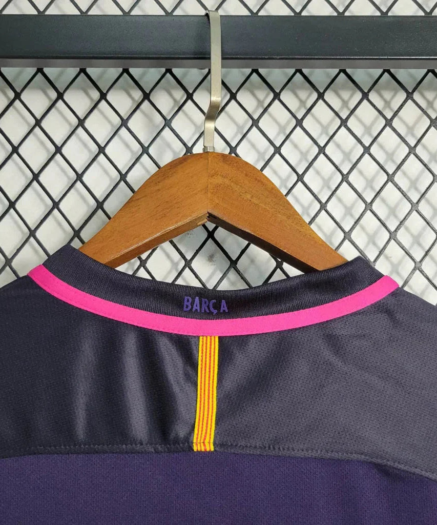 2016/2017 Retro Long Sleeve Barcelona Away Football Shirt 1:1