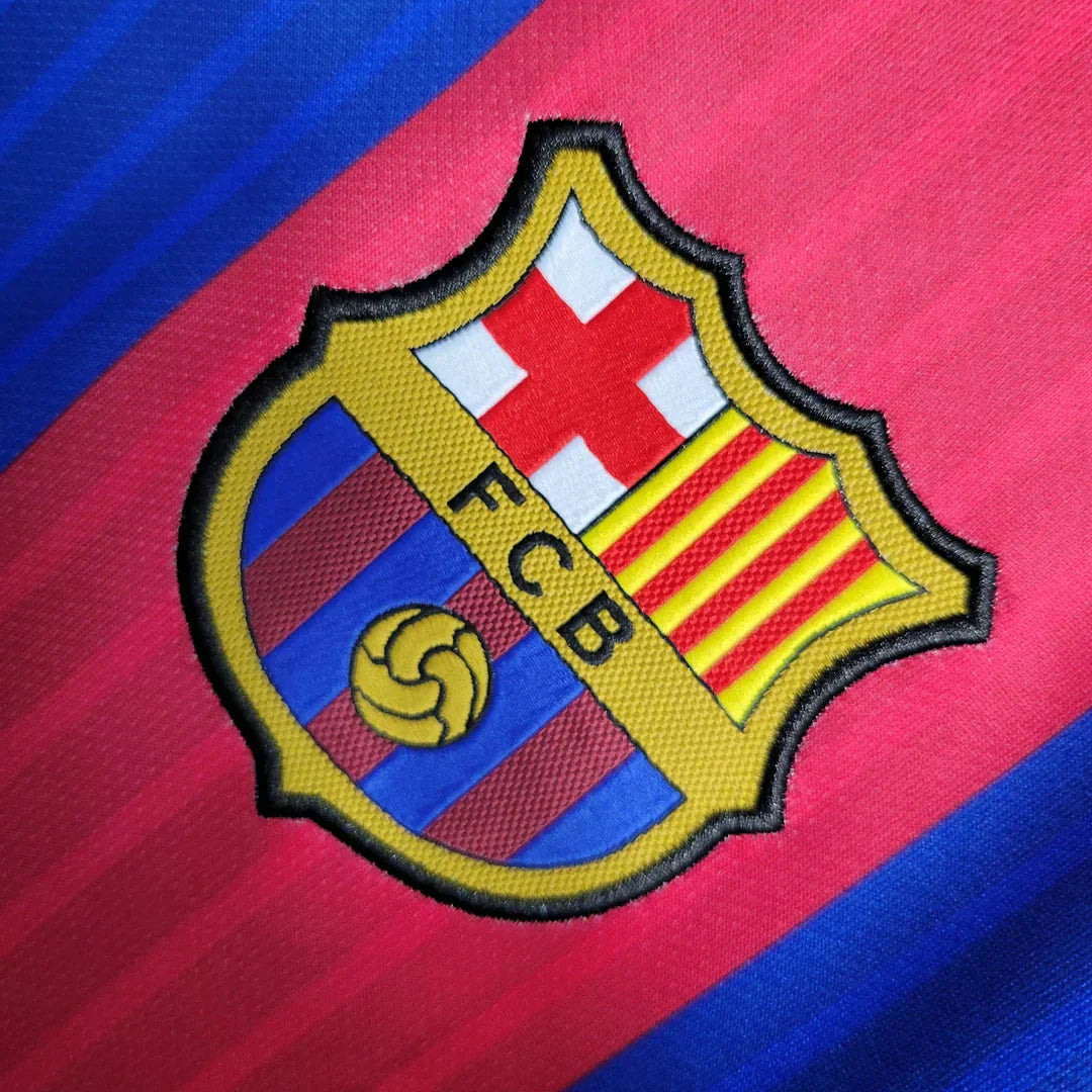 2016/2017 Retro Barcelona Home Football Shirt 1:1 Thai Quality