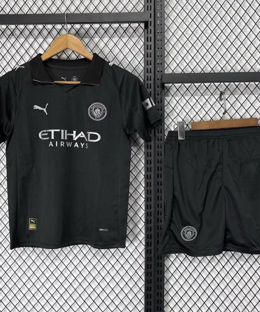 2025/2026 Manchester City Away Football Shirt with Shorts