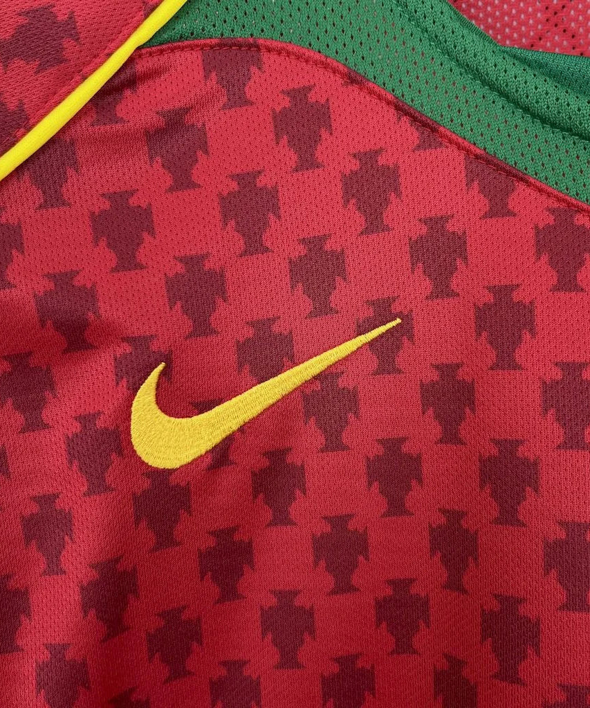 2004 Retro Portugal Home Football Shirt 1:1 Thai Quality