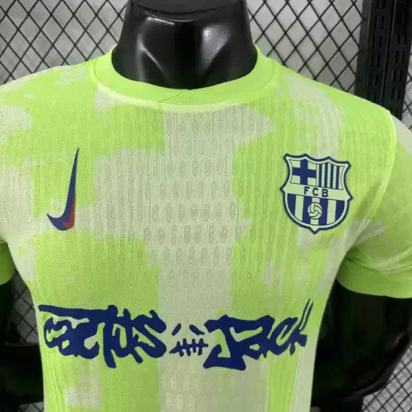 Barcelona x Travis Scott 24/25 Third Away Football Jersey Player Version