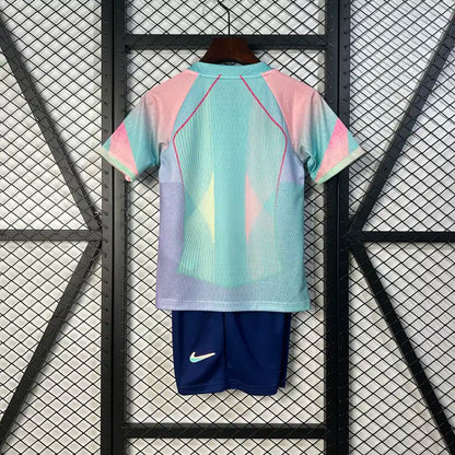 2025/2026  Barcelona Special Edition Color football shirt with shorts