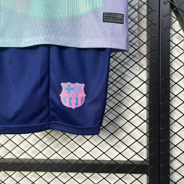 2025/2026  Barcelona Special Edition Color football shirt with shorts