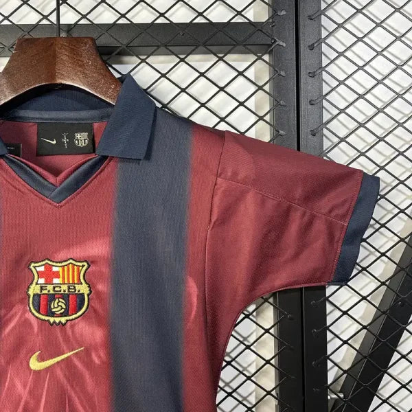 Barcelona x Travis Scott Retro 2000/01 Home Skeleton Jersey