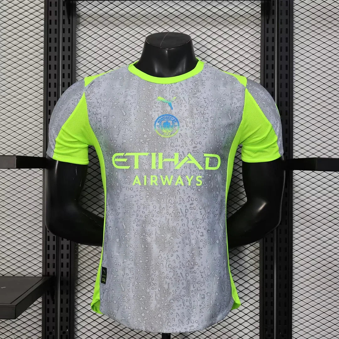 2025/2026 Player Version Manchester City Third Away Football Shirt