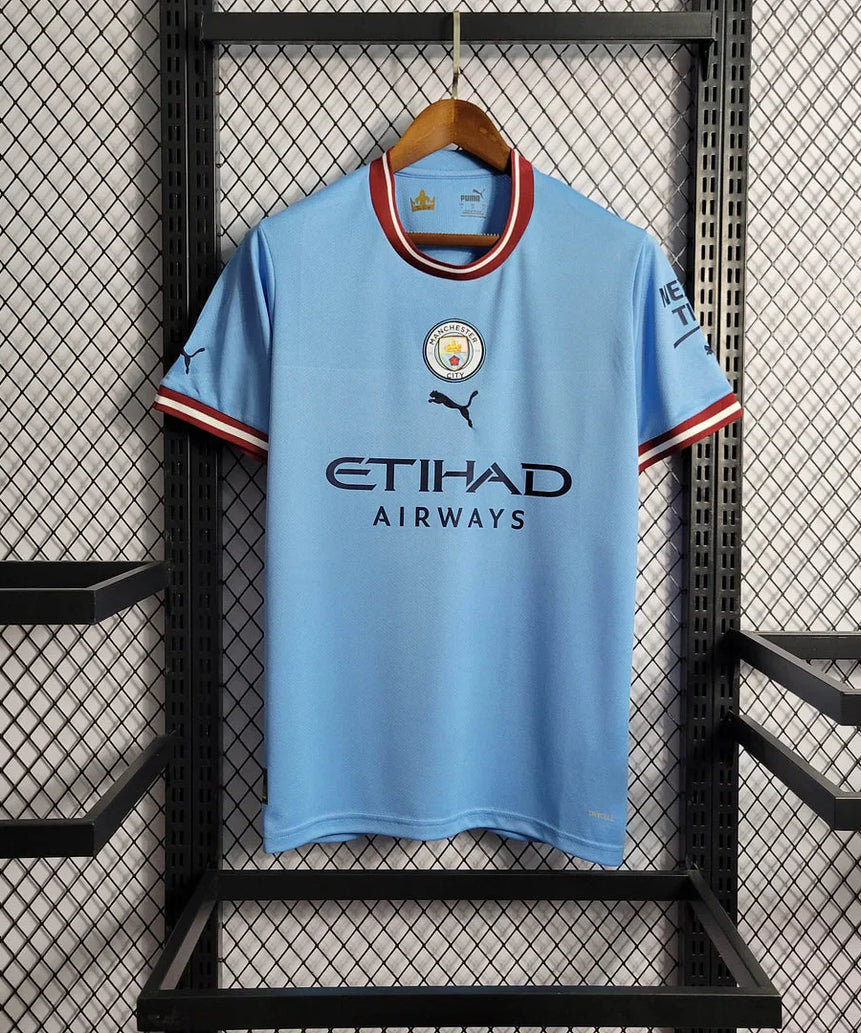 2022/2023 Manchester City Home Football Shirt 1:1 Thai Quality