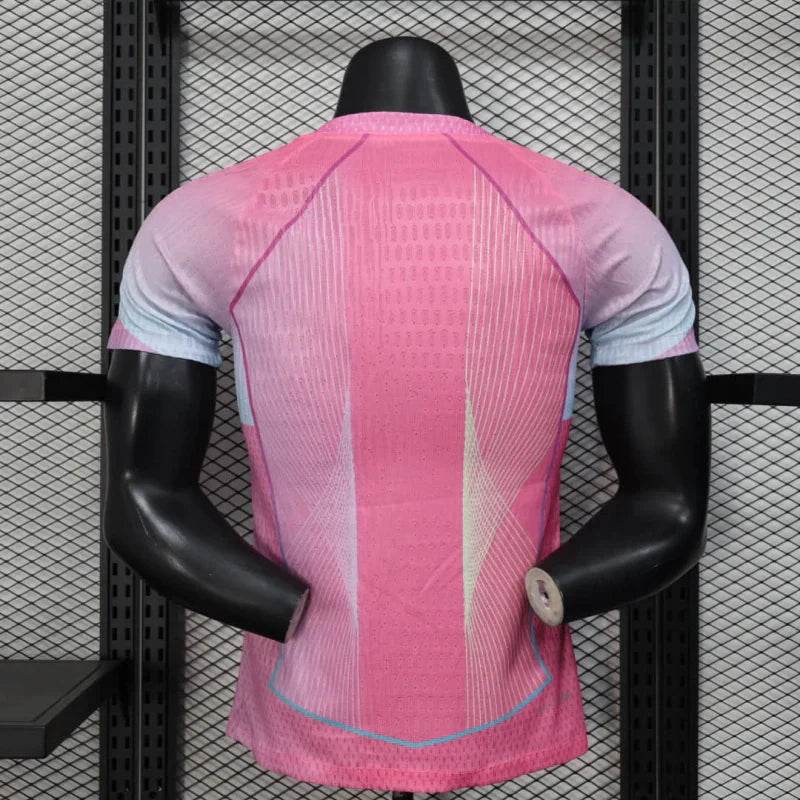 2025/2026 Player Version FC Barcelona Pink Special Edition Football Shirt - Jerso