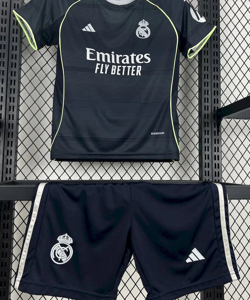 2025/2026 Real Madrid Away Football Shirt with Shorts
