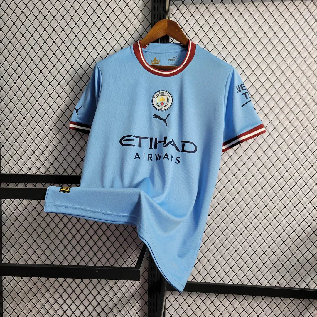 2022/2023 Manchester City Home Football Shirt 1:1 Thai Quality