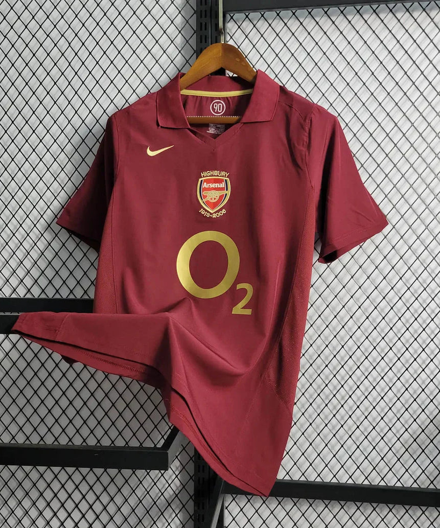 2005/2006 Retro Arsenal Home Football Shirt 1:1 Thai Quality