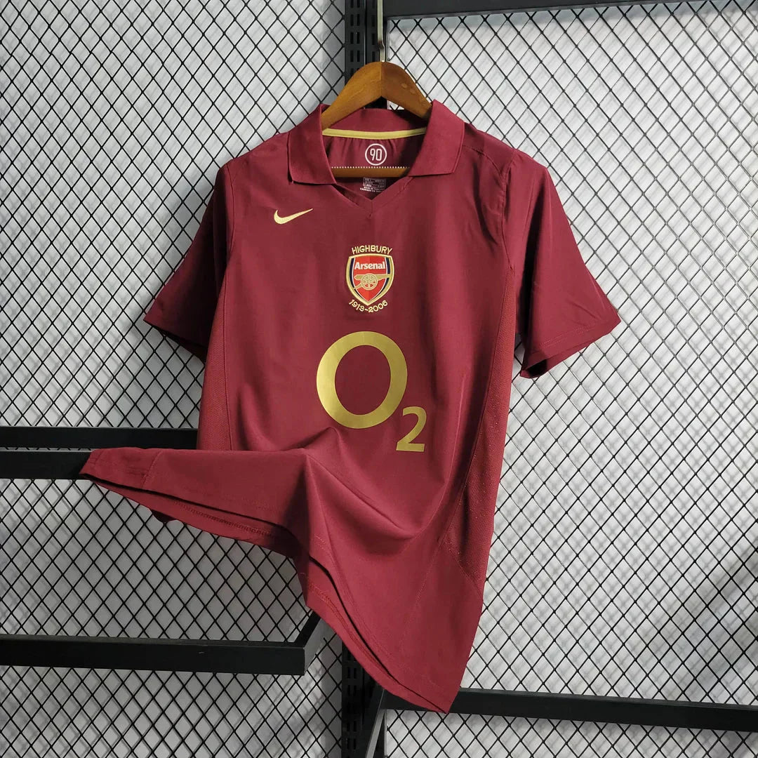 2005/2006 Retro Arsenal Home Football Shirt 1:1 Thai Quality