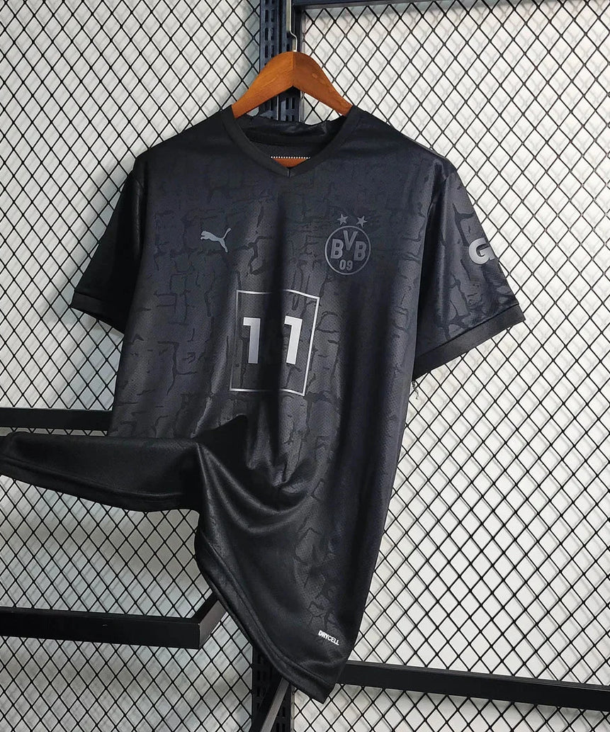 2023 Dortmund Blackout Special Edition Football Shirt