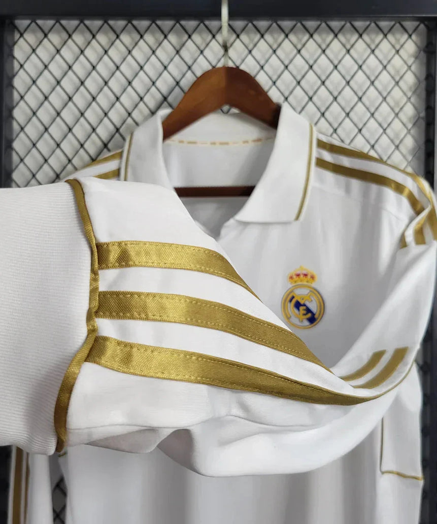 2011/2012 Retro Long Sleeve Real Madrid Home