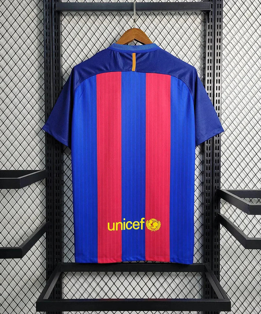 2016/2017 Retro Barcelona Home Football Shirt 1:1 Thai Quality