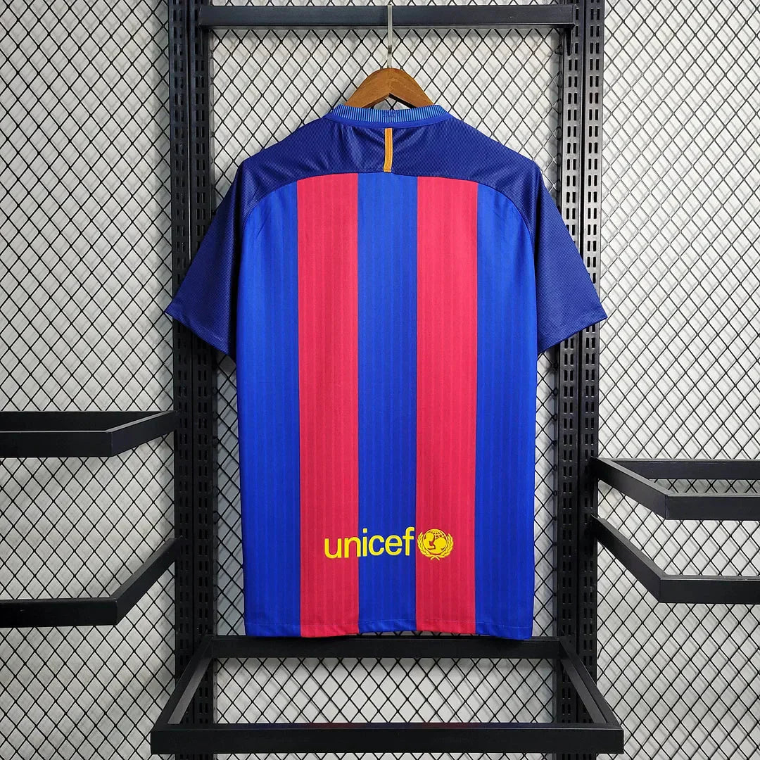 2016/2017 Retro Barcelona Home Football Shirt 1:1 Thai Quality