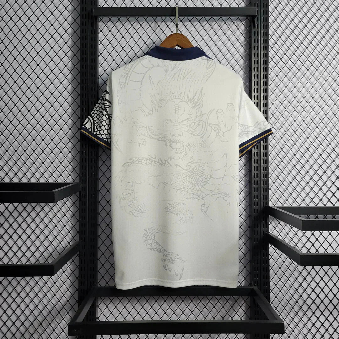 2022/2023 Real Madrid Chinese Dragon Football Shirt White