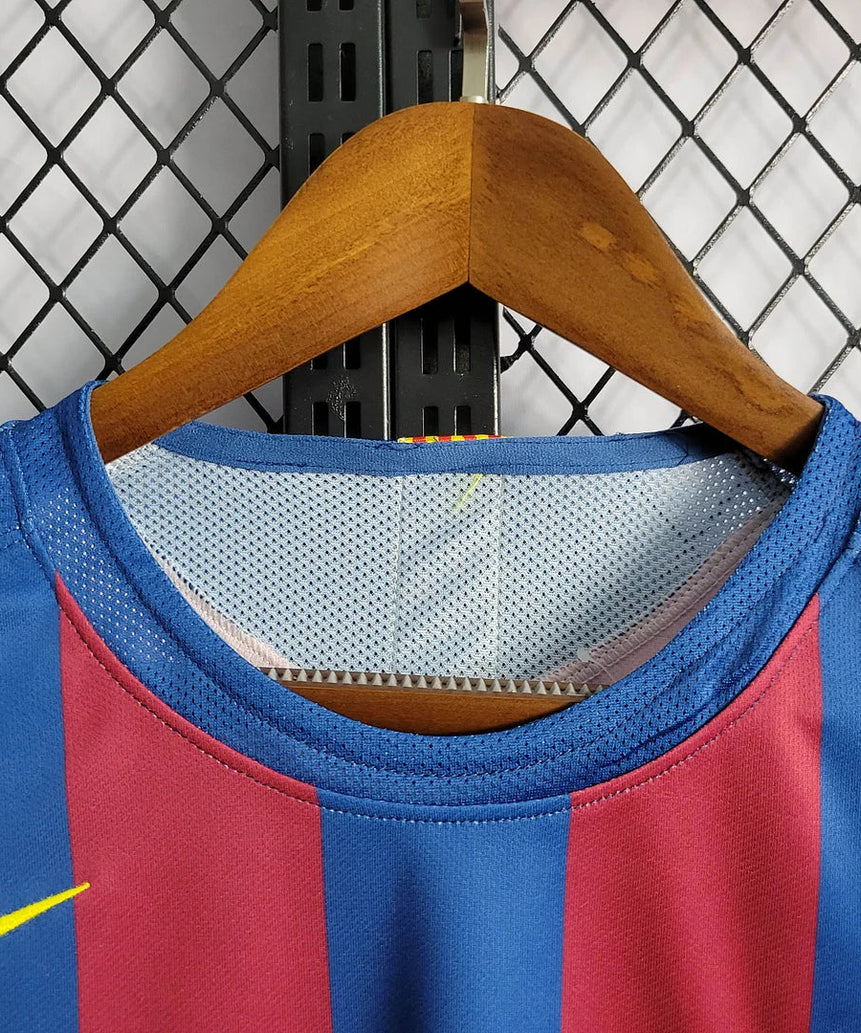 2005/2006 Retro Barcelona Home Football Shirt UEFA Champions League 1:1 Thai Quality