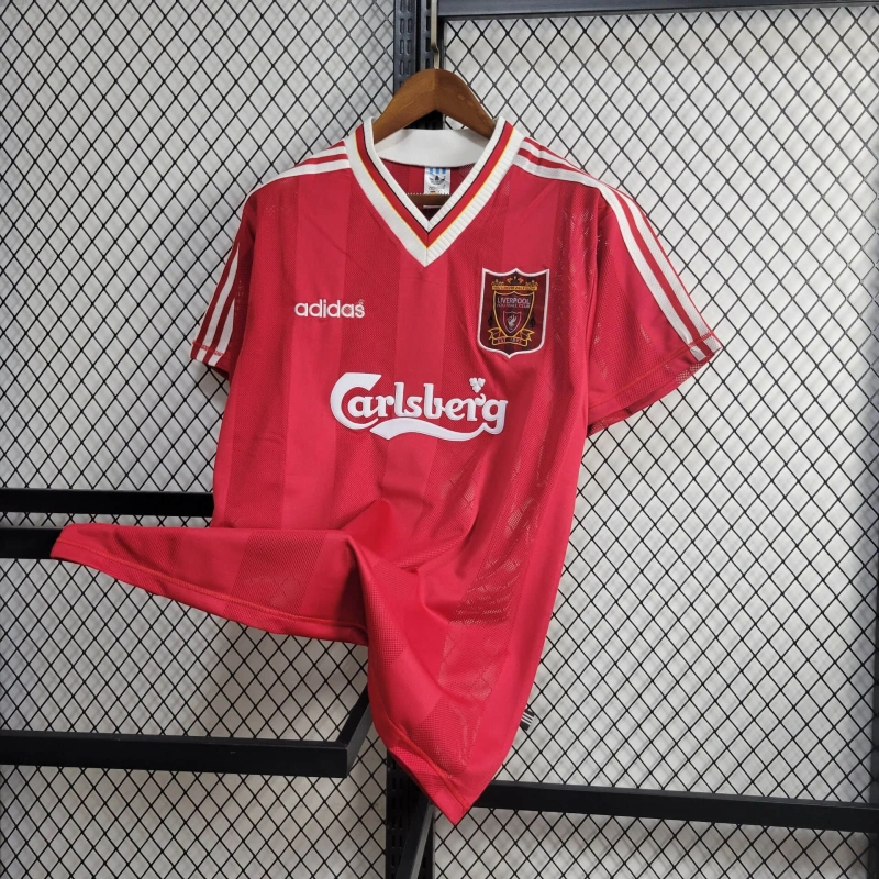 1995/1996 Retro Liverpool Home Football Shirt 1:1 Thai Quality