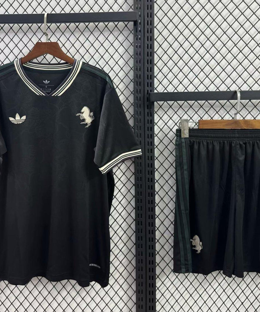 2025/2026 Juventus Third Away Football Shirt with Shorts