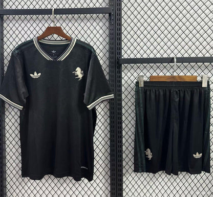 2025/2026 Juventus Third Away Football Shirt with Shorts