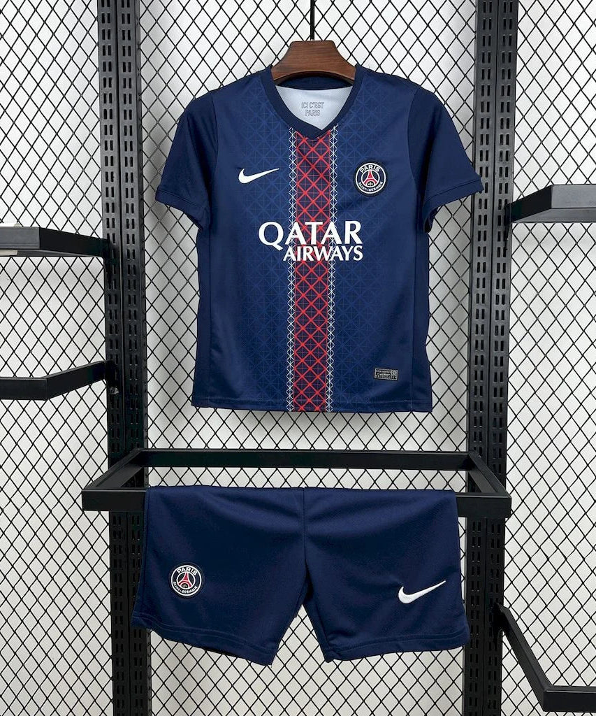 2025/2026 PSG Paris Saint-Germain Home Football Shirt with Shorts