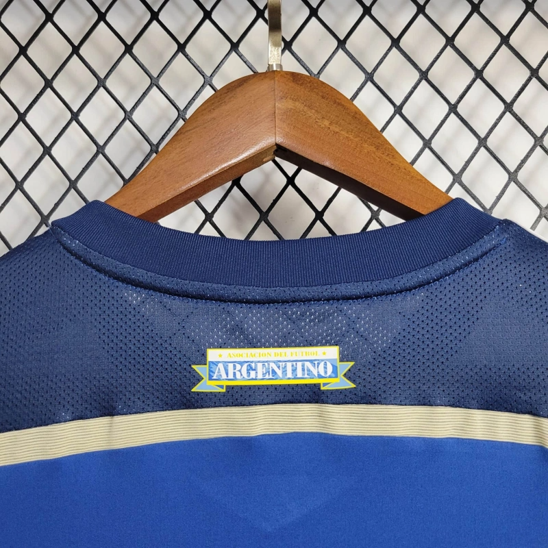 2014 Retro Argentina National Team Away Jersey
