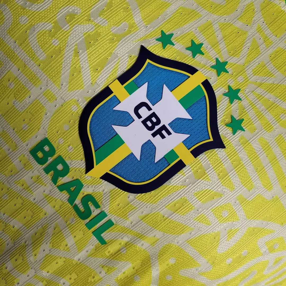 2024 Brazil Home Soccer Jersey - Player Version
