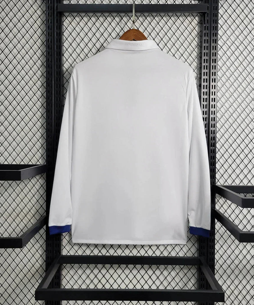 2016/2017 Retro Long Sleeve Real Madrid Home Football Shirt 1:1 Thai Quality