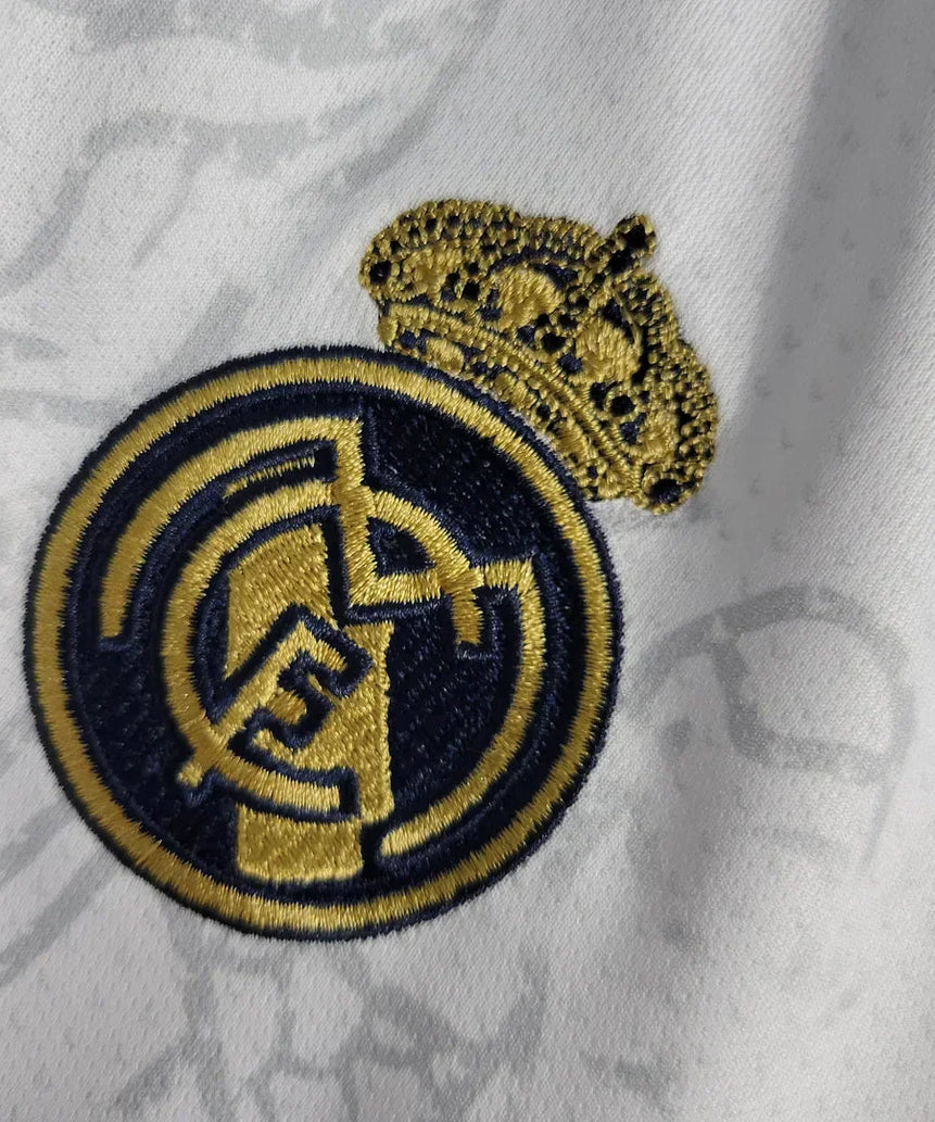 2022/2023 Real Madrid Chinese Dragon Football Shirt White