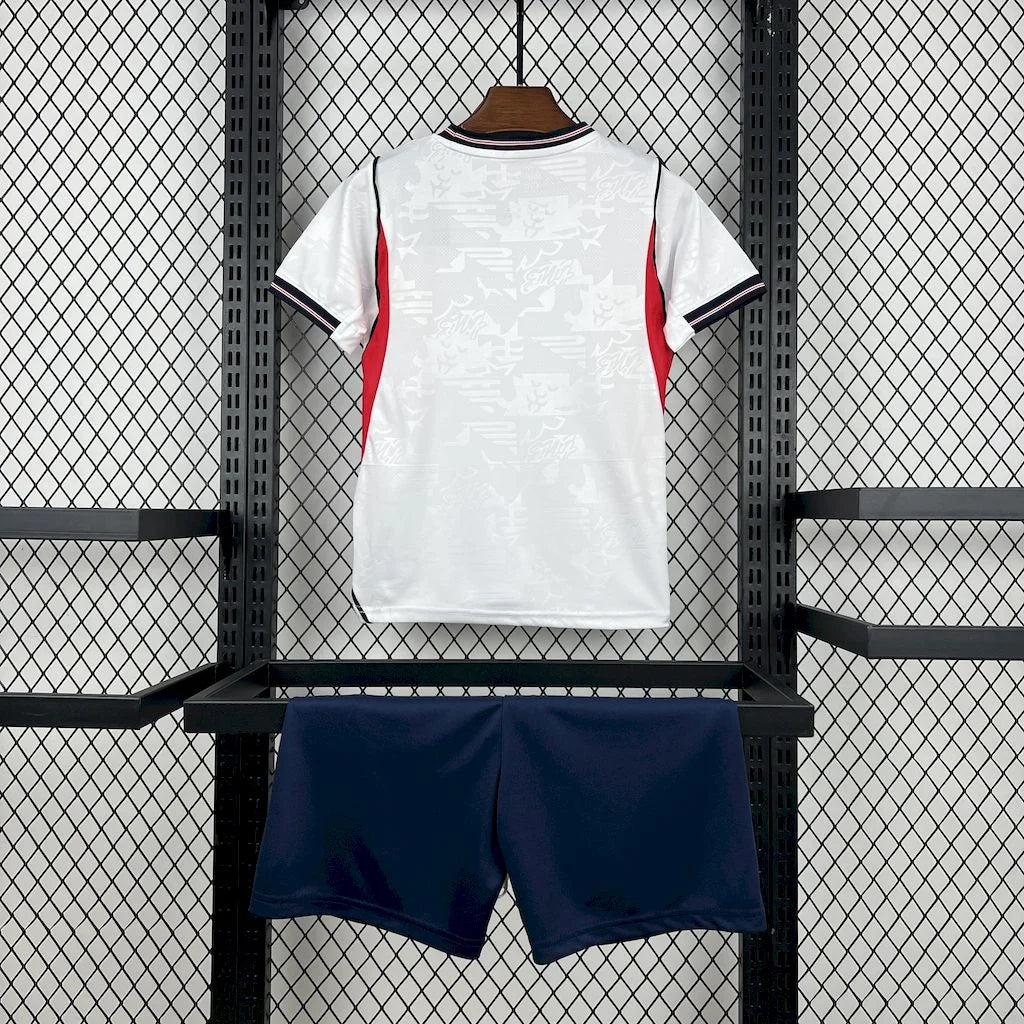 2026 England Home Football Shirt with shorts