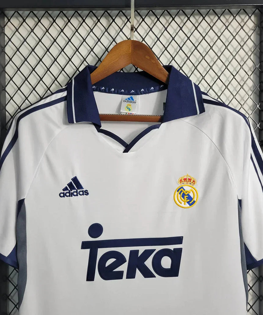 2000/2001 Retro Real Madrid Home Football Shirt 1:1 Thai Quality